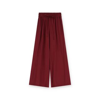 DIXIE Pantalon Large en Tissu avec Cordon de Serrage  