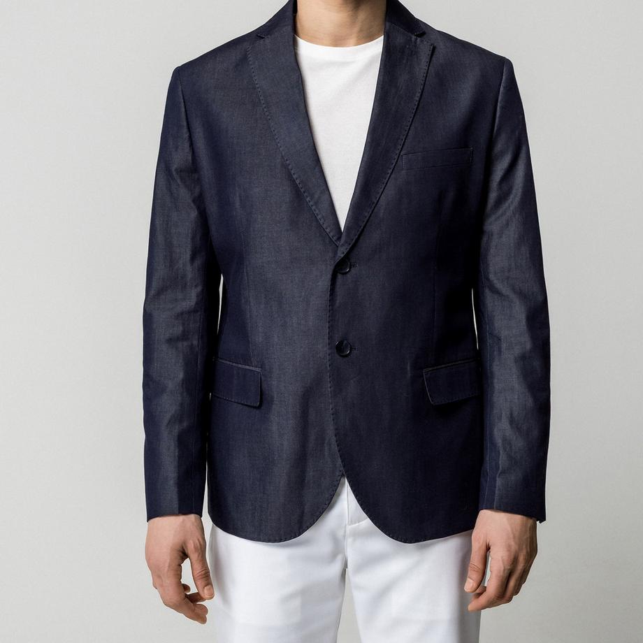 Manor Man Blazer in Cotone  