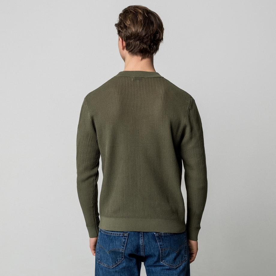 Manor Man Pull Col Rond Coupe Droite  