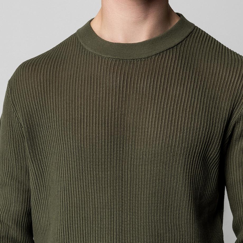 Manor Man Rundhals Pullover Regular Fit  