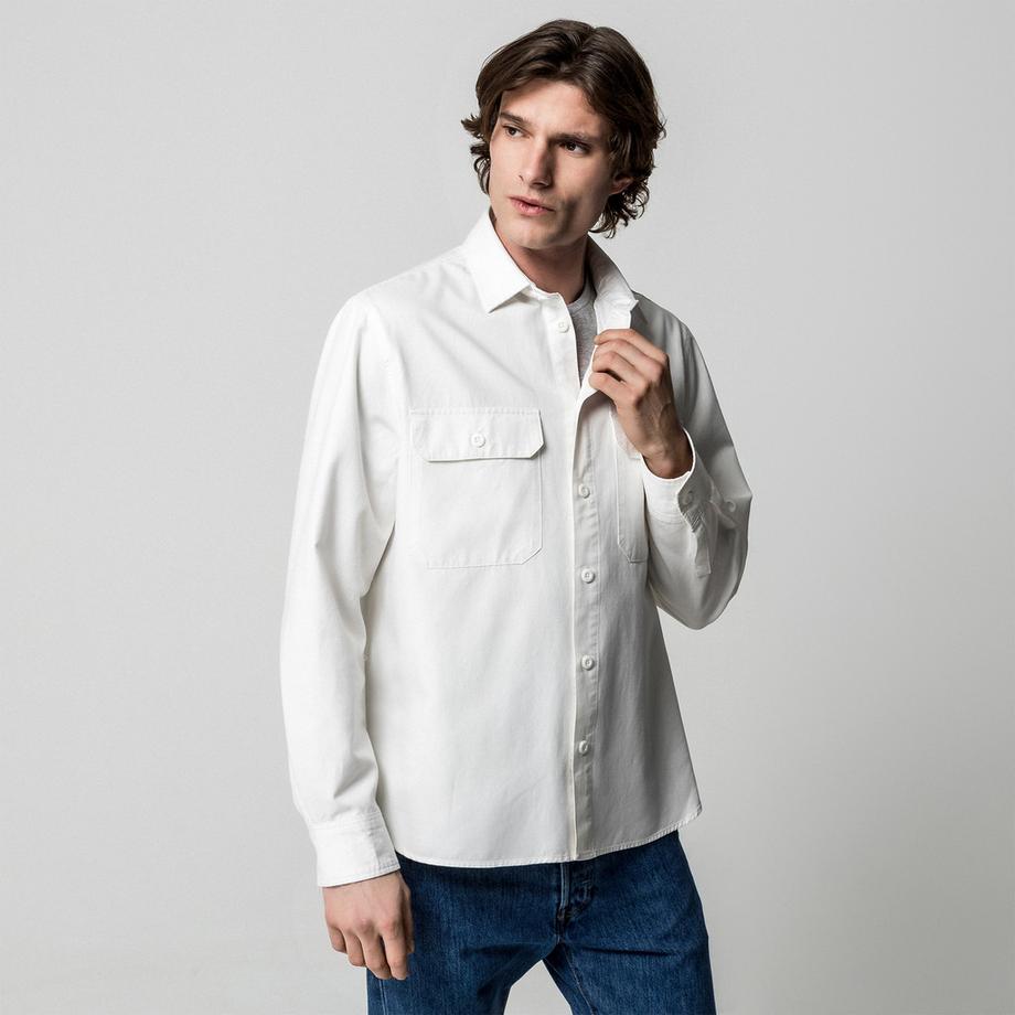 Manor Man Camicia casual a maniche lunghe Regular Fit  