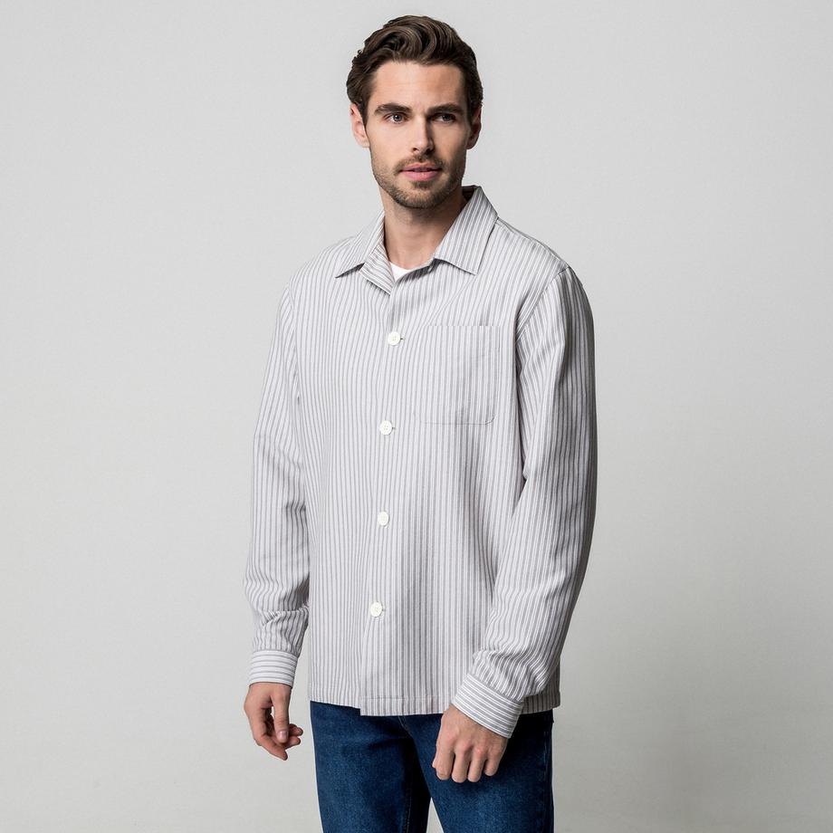 Manor Man Camicia Maniche Lunghe  