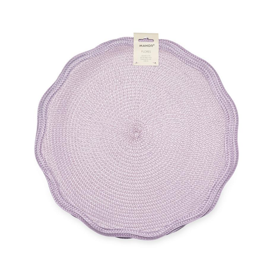 Manor Set de table, 4 pièces Flores 