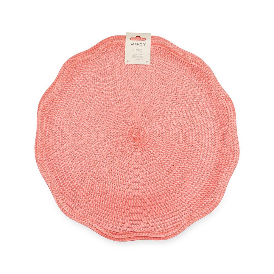 Manor Set de table, 4 pièces Flores 