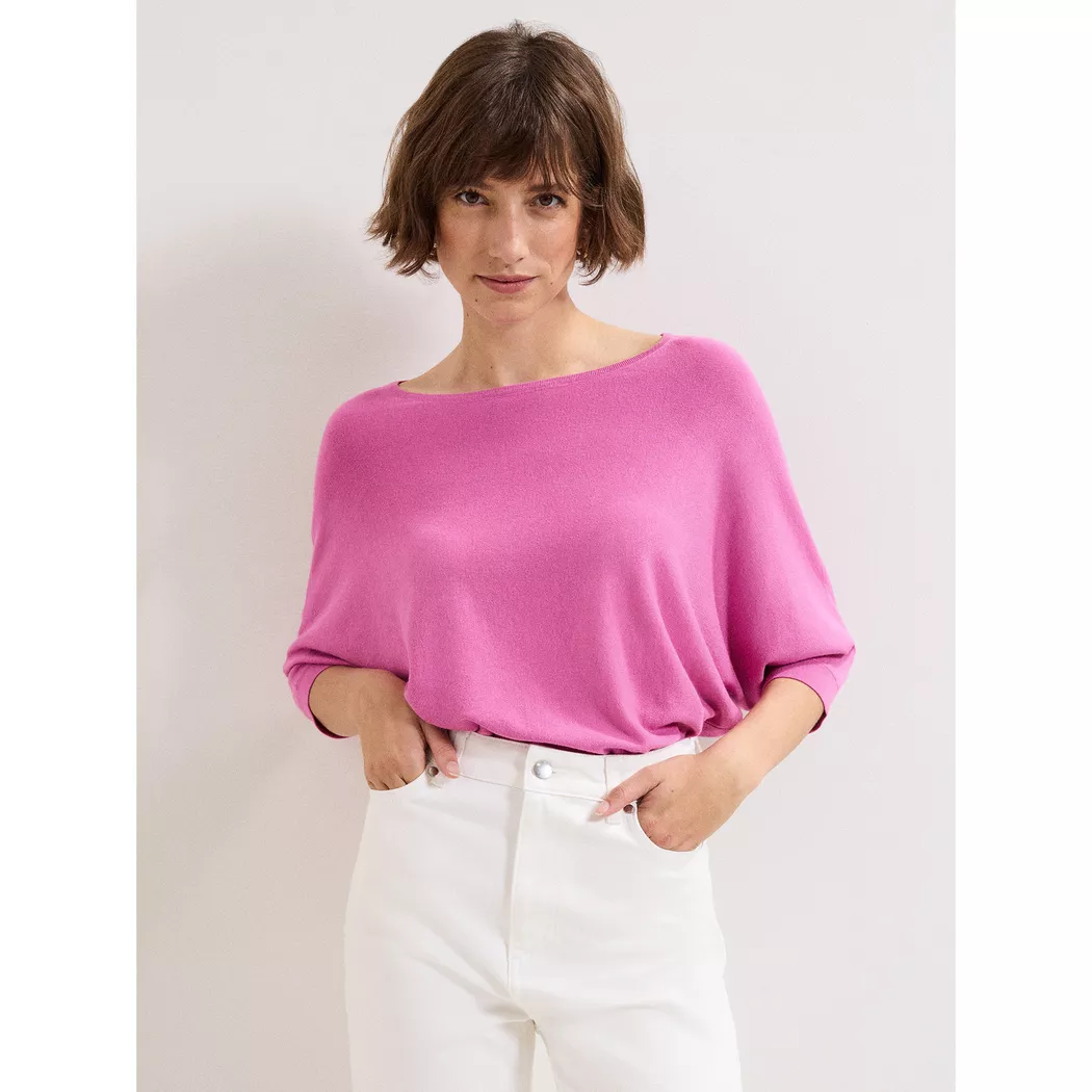 Phase Eight - Pullover, für Damen, Rosa Bedruckt, Größe M