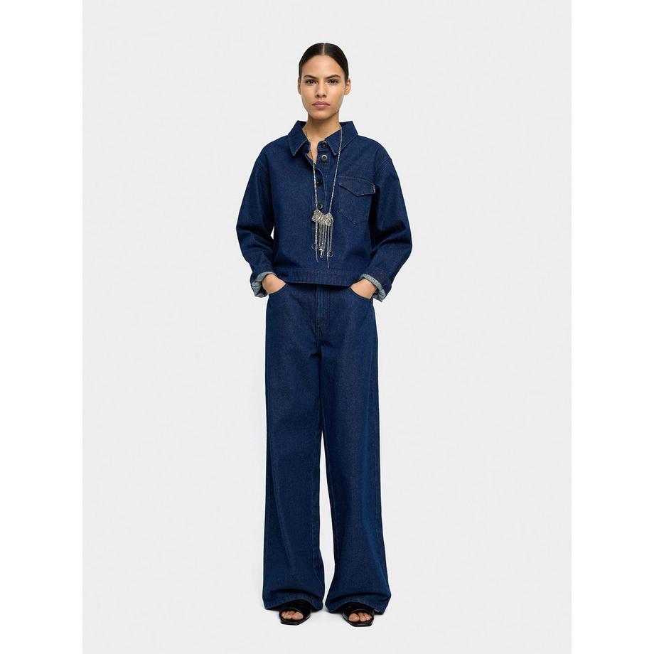Parfois Camicetta in denim  