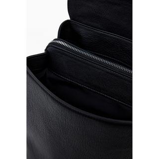 Desigual Zaino effetto scamosciato con ricamo floreale  