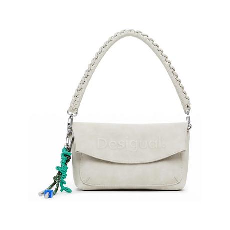 Desigual Borsa a mano con manico arricciato  