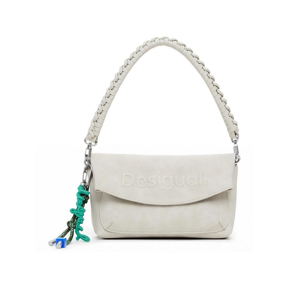 Desigual Borsa a mano con manico arricciato  