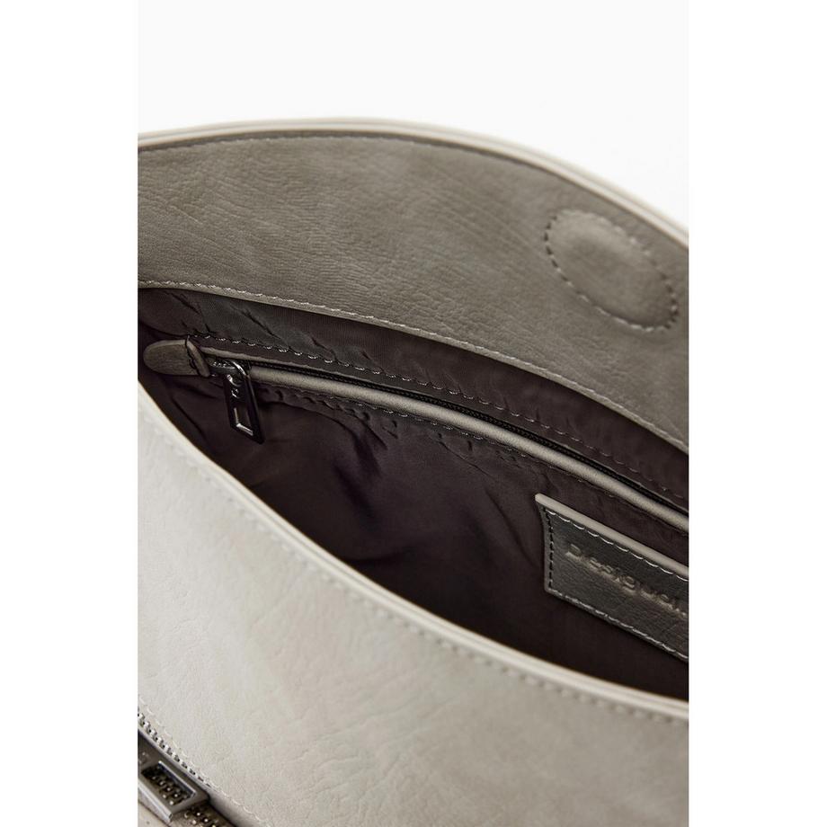 Desigual Borsa a mano con manico arricciato  