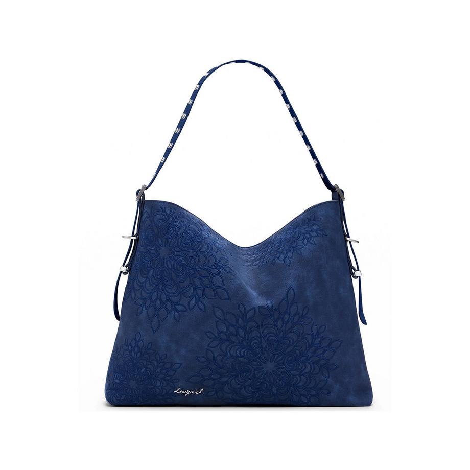 Desigual Borsa a mano con goffratura mandala  