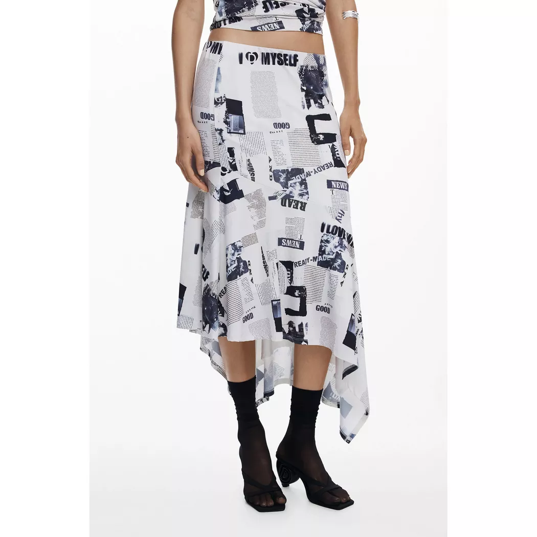 Desigual Jupe mini WHITE XS female
