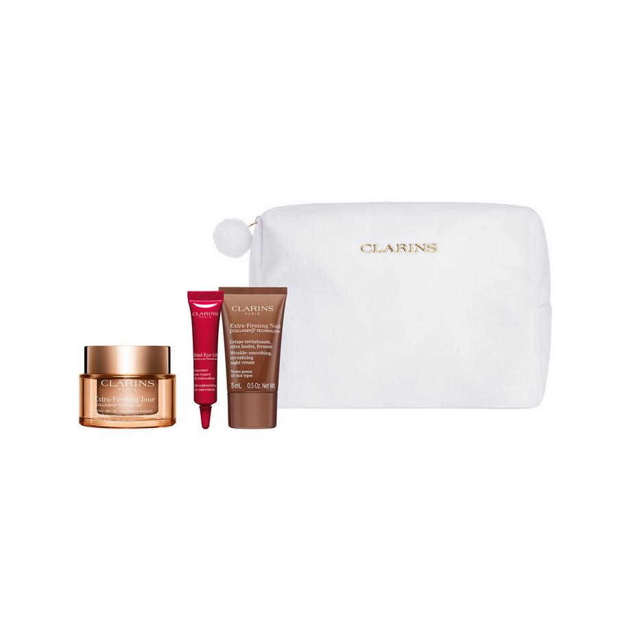 Clarins Christmas Set 40+ – Lift, Firmness & Radiance in One Elegant Pouch