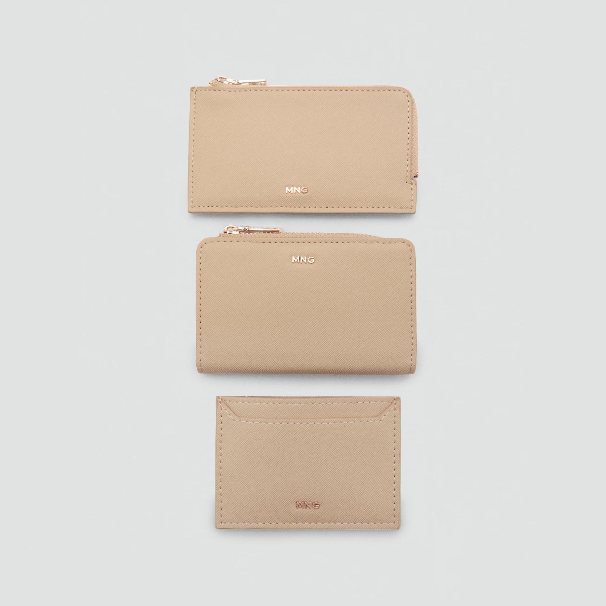 MANGO Martes2 Portefeuille Effet Saffiano  