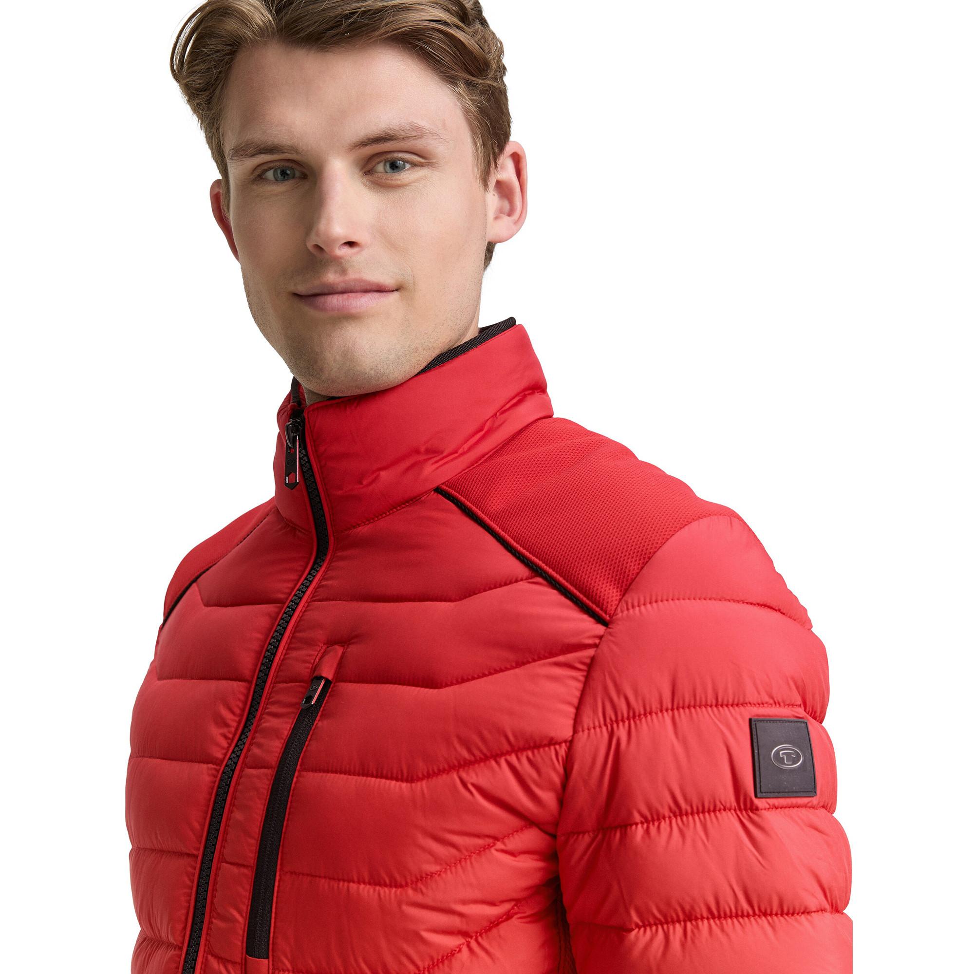 TOM TAILOR Giacca Ibrida Trapuntata  