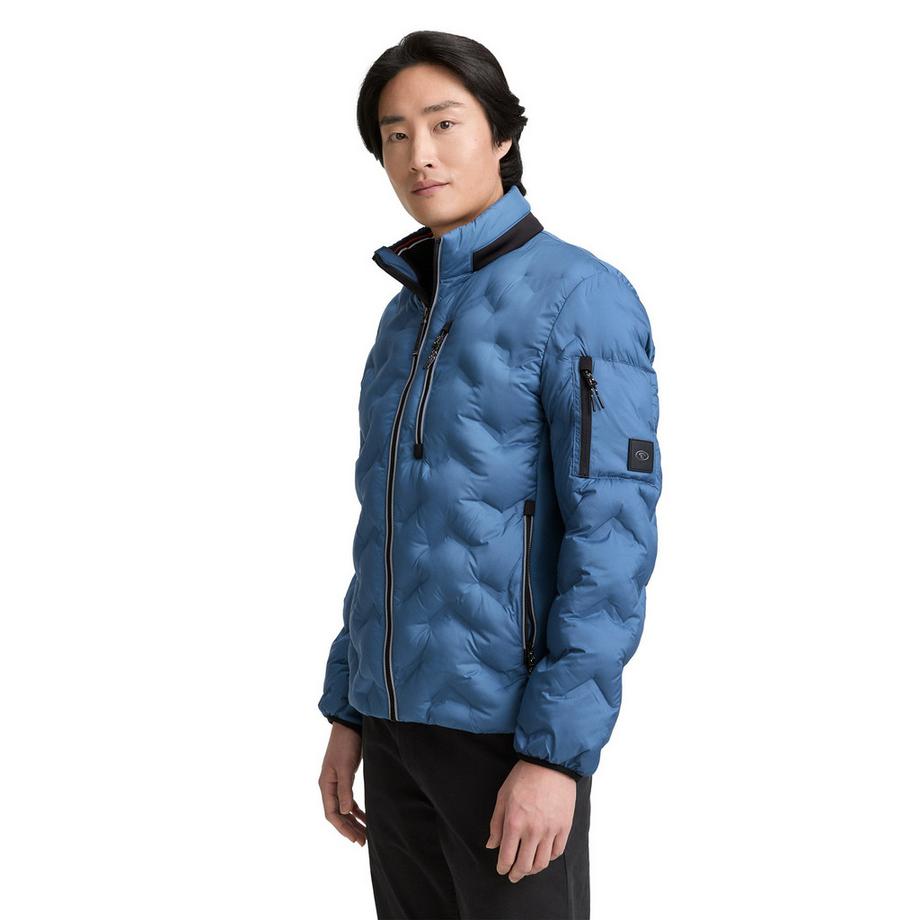 TOM TAILOR Veste hybride légère avec capuche escamotable  