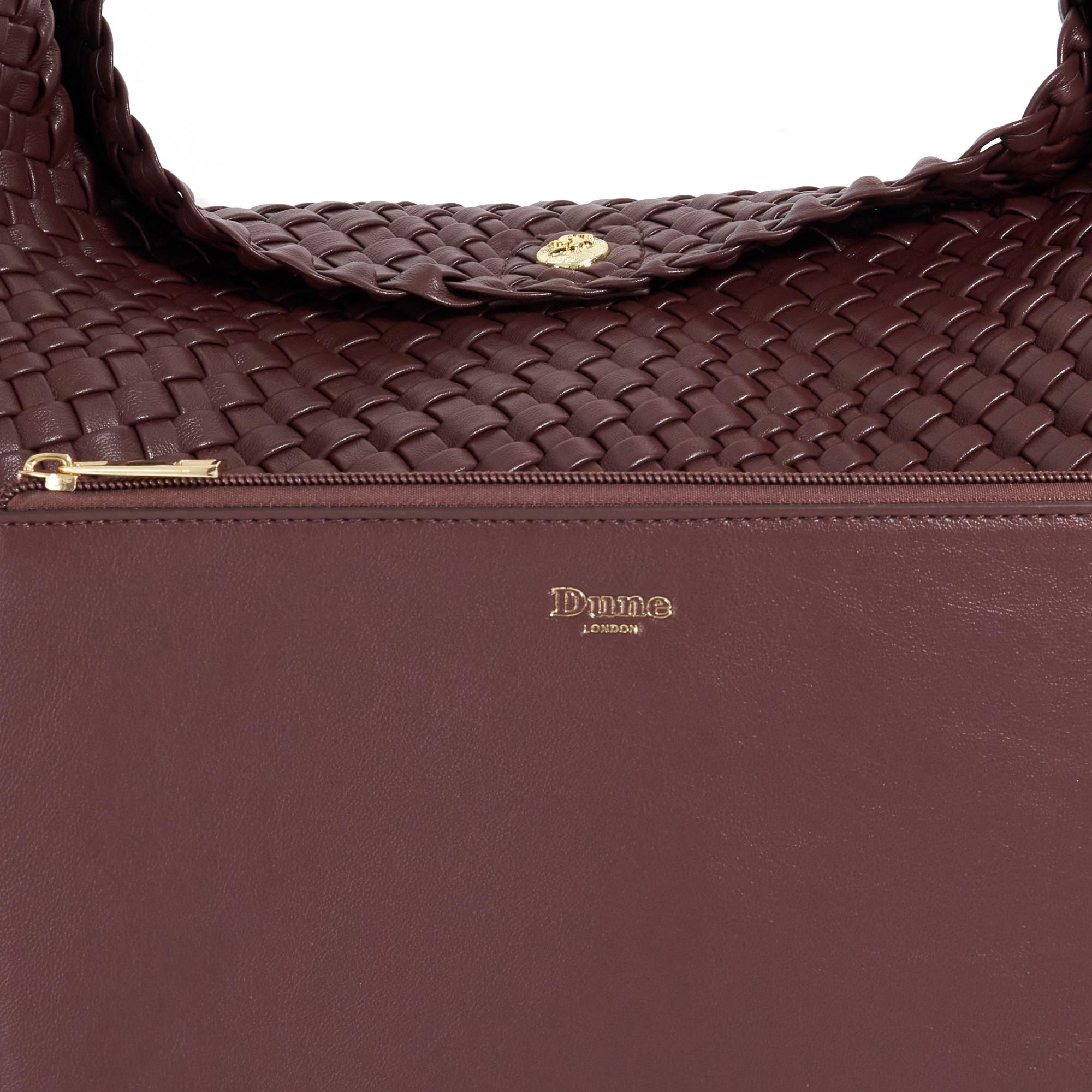 Dune London Deliberate Borsa a mano intrecciata  