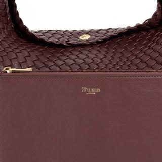 Dune London Deliberate Borsa a mano intrecciata  
