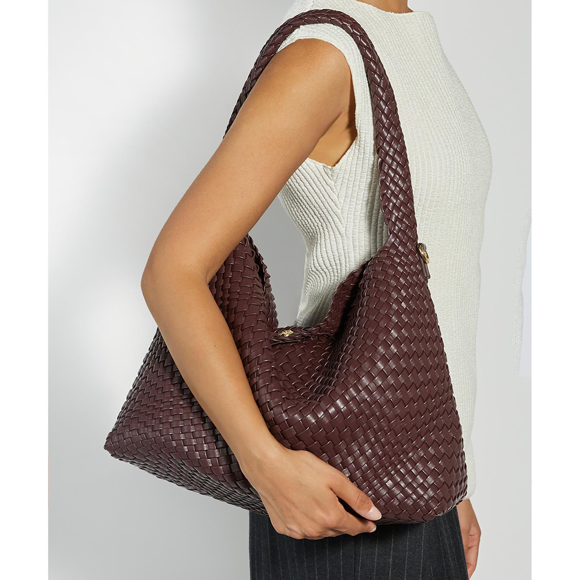 Dune London Deliberate Borsa a mano intrecciata  