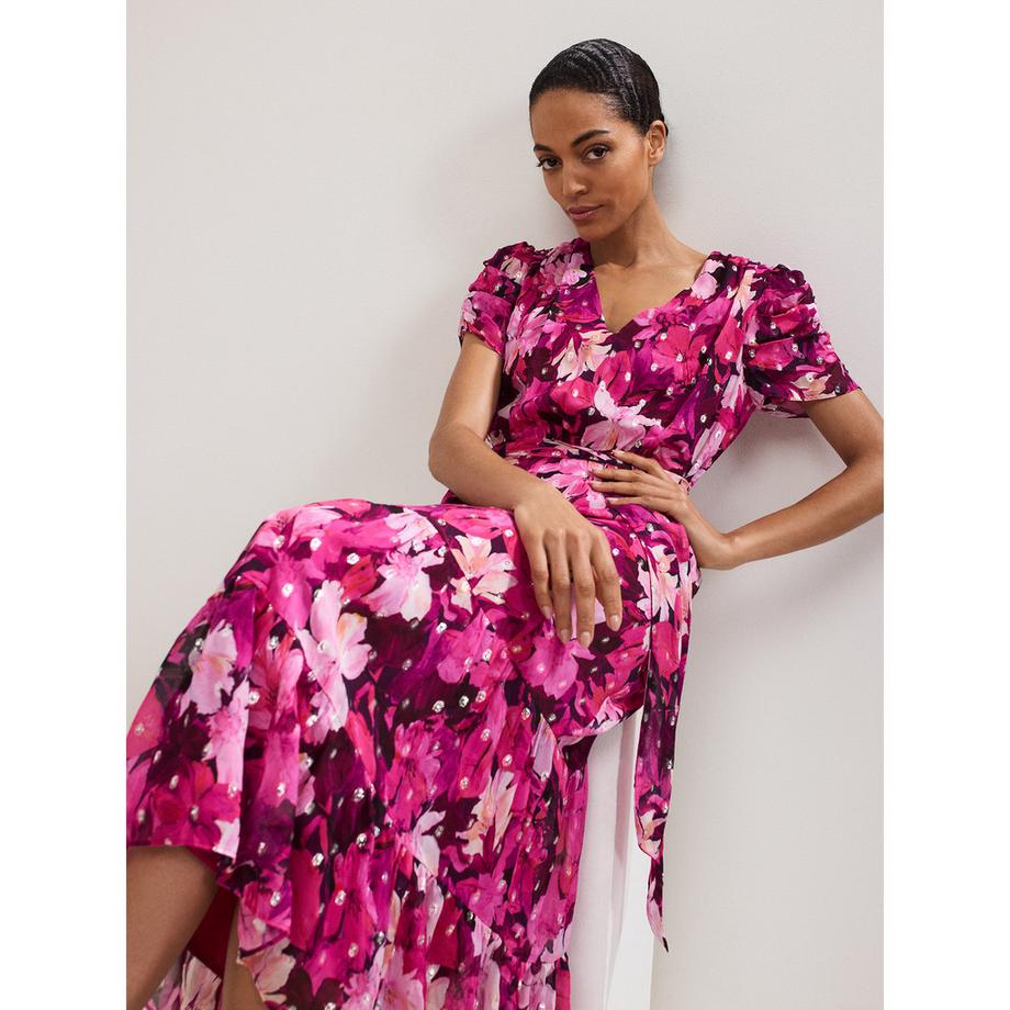 Phase Eight Abito Midi Stampa Floreale  