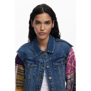 Desigual Veste Trucker en Denim  