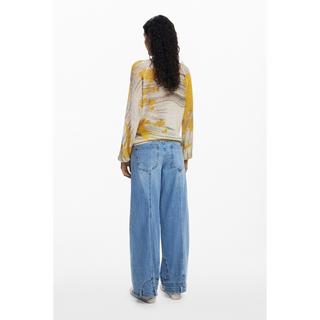 Desigual Arty Motif Regular Fit Pullover  