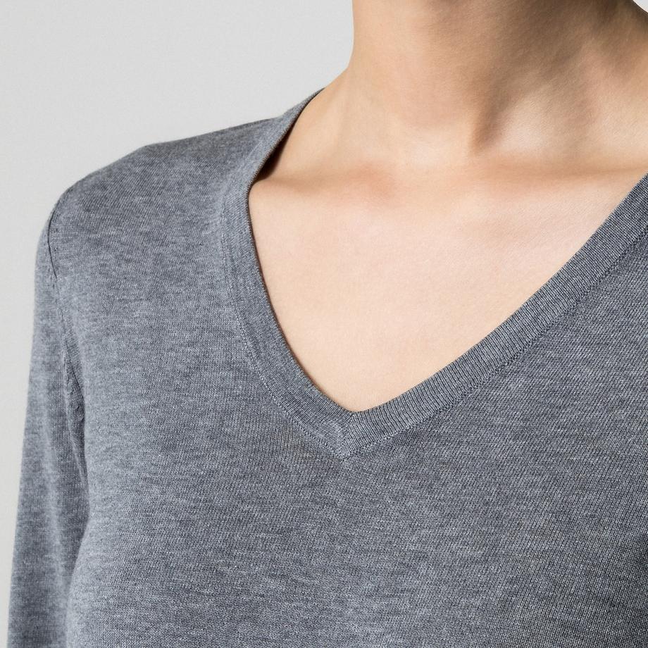 Manor Woman Pullover Col V  