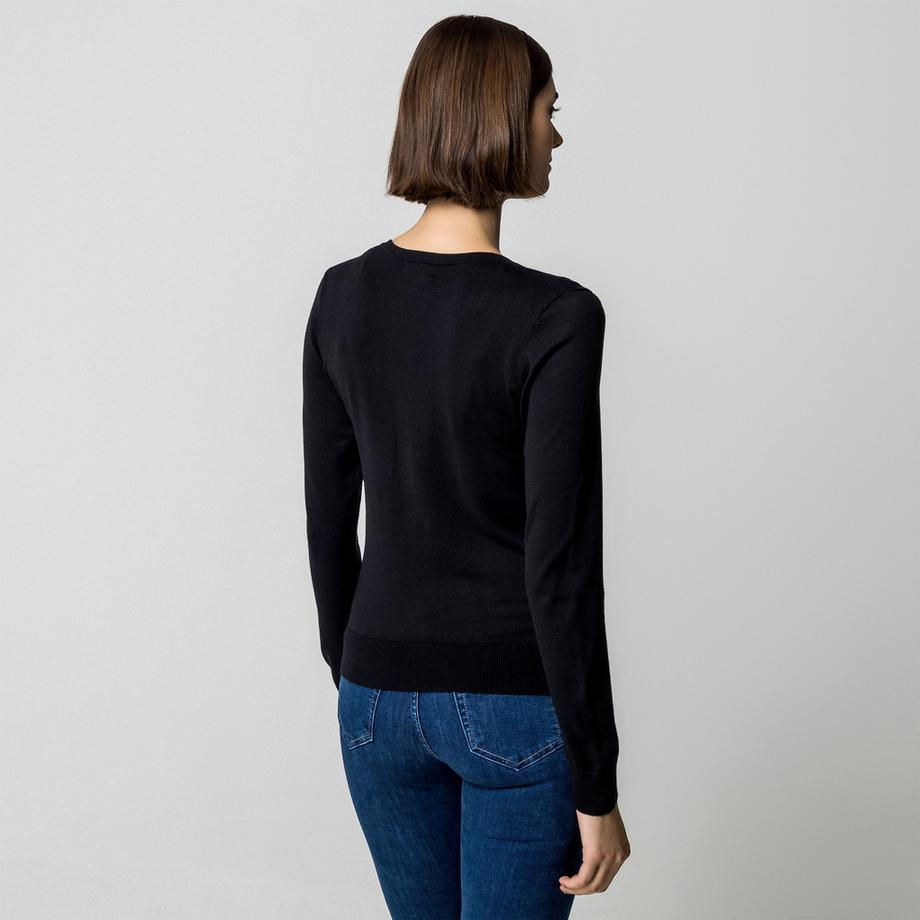 Manor Woman Pullover Col V  