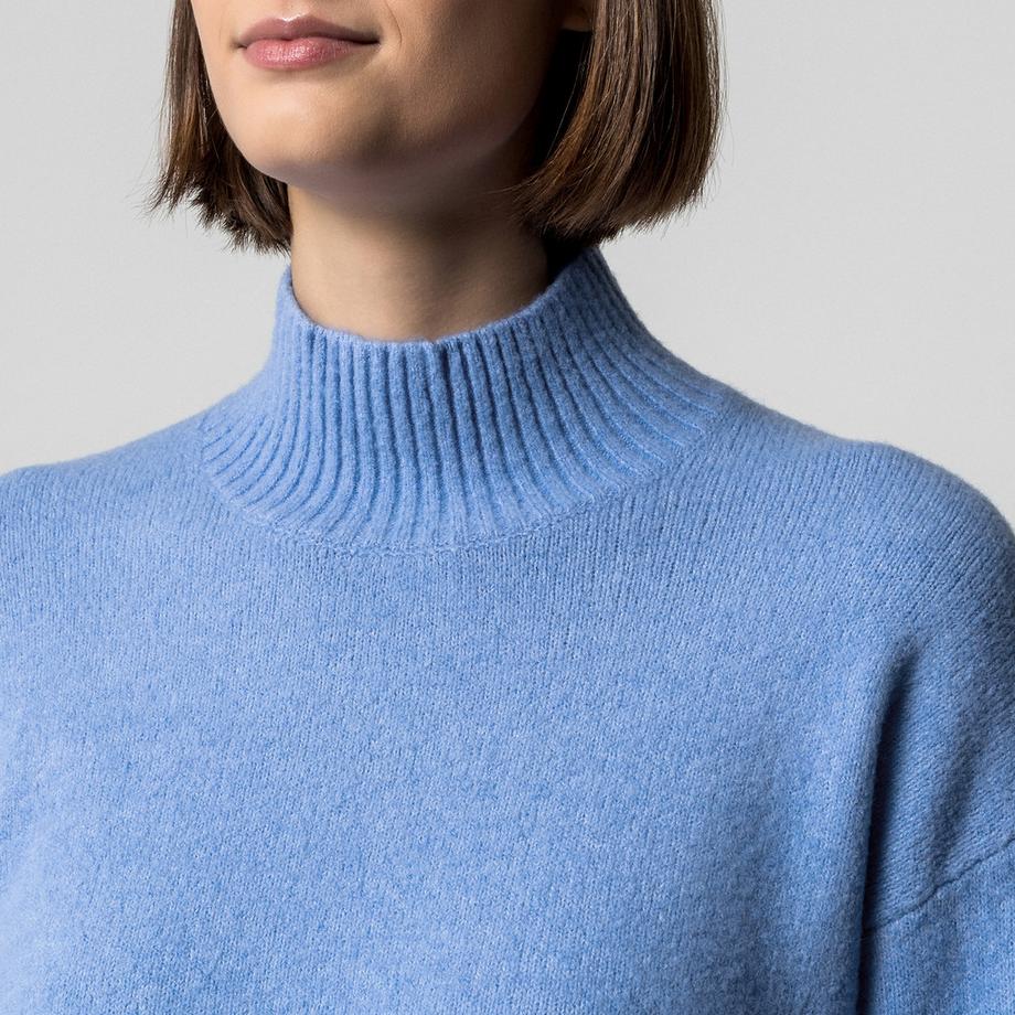 Manor Woman Relaxed Fit Stehkragen Pullover  