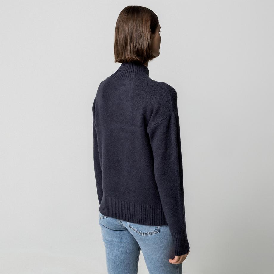 Manor Woman Pullover Col Montant Coupe Relax  