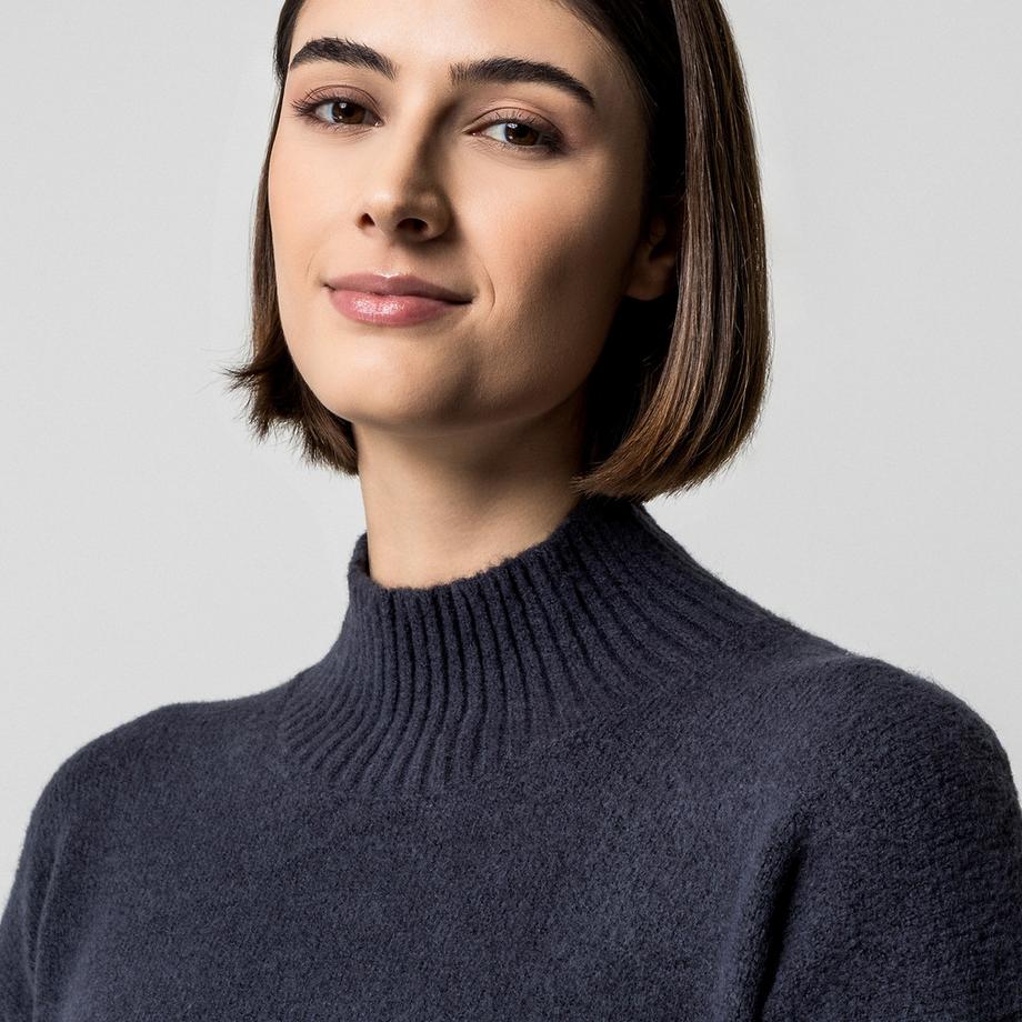 Manor Woman Pullover Col Montant Coupe Relax  