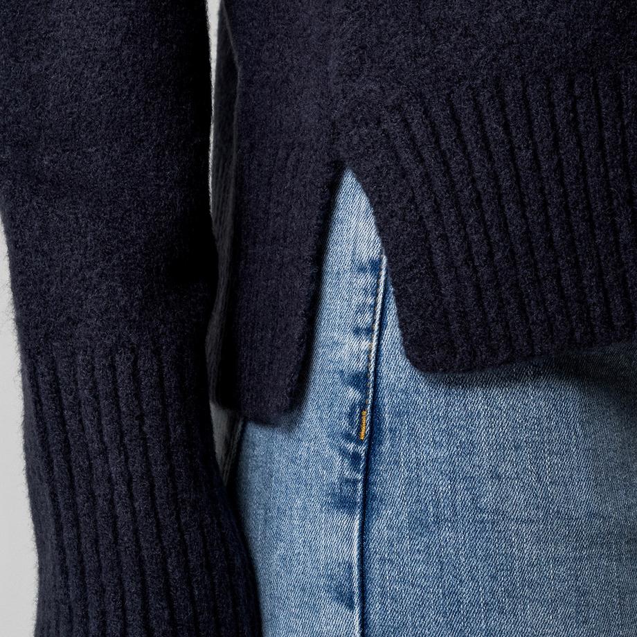 Manor Woman Pullover Col Montant Coupe Relax  