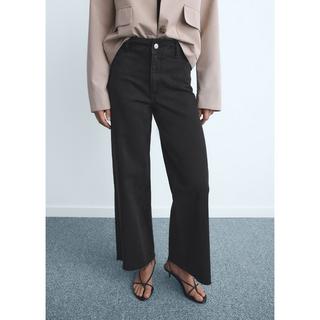 MANGO Catherin Relaxed Fit Wide Leg Jeans  