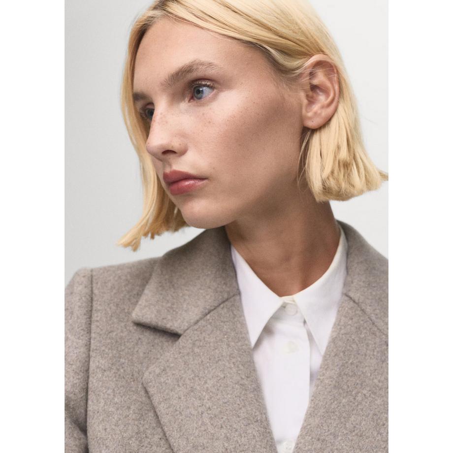 MANGO DALI Zweireiher Mantel  