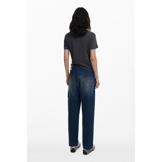 Desigual T-Shirt mit geprägtem Logo  