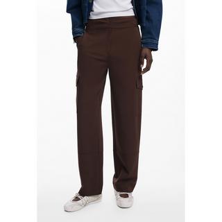Desigual Pantaloni Cargo Taglio Dritto  