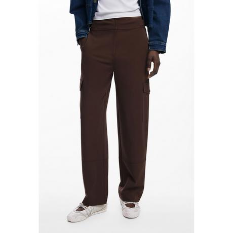 Desigual Pantaloni Cargo Taglio Dritto  