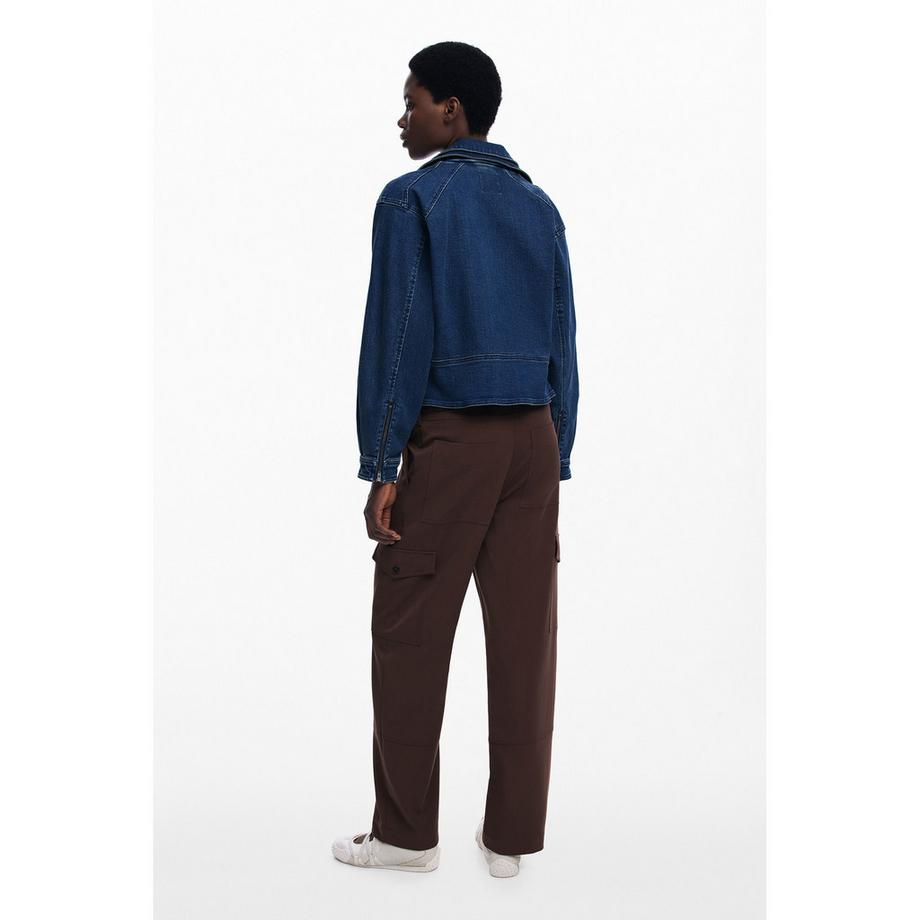 Desigual Pantalon Cargo Coupe Droite  