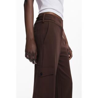 Desigual Pantaloni Cargo Taglio Dritto  