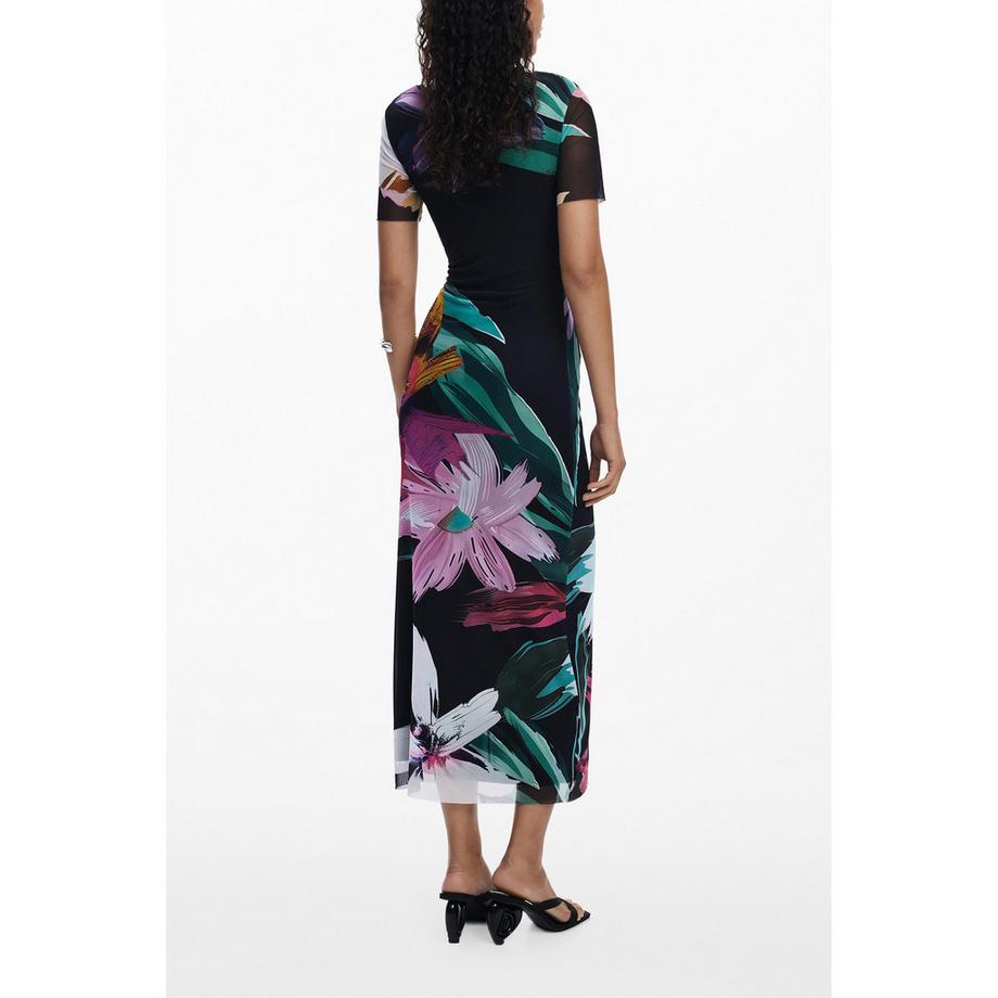 Desigual Abito lungo stampa floreale  