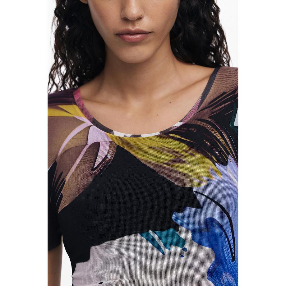 Desigual Abito lungo stampa floreale  