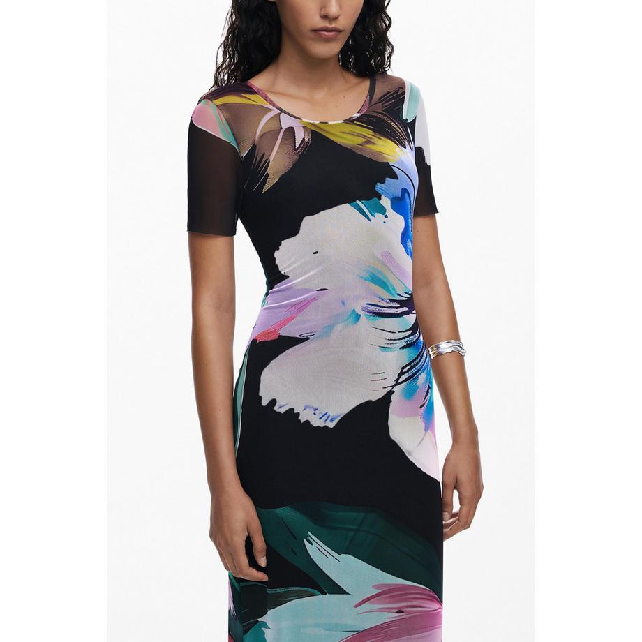 Desigual Abito lungo stampa floreale  