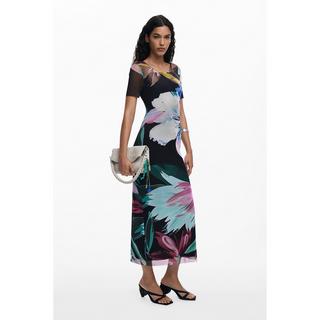 Desigual Vestito lungo stampa floreale  
