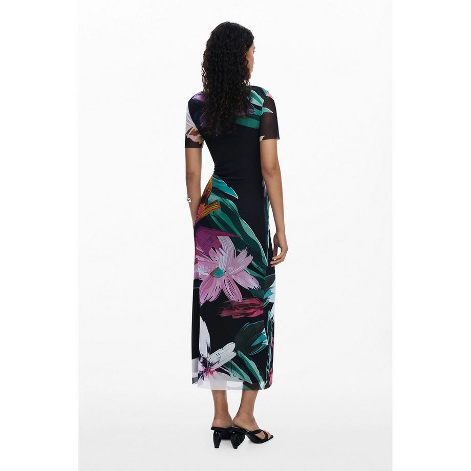 Desigual Geblümtes Maxi-Kleid  