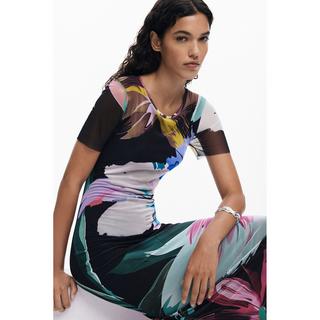 Desigual Vestito lungo stampa floreale  