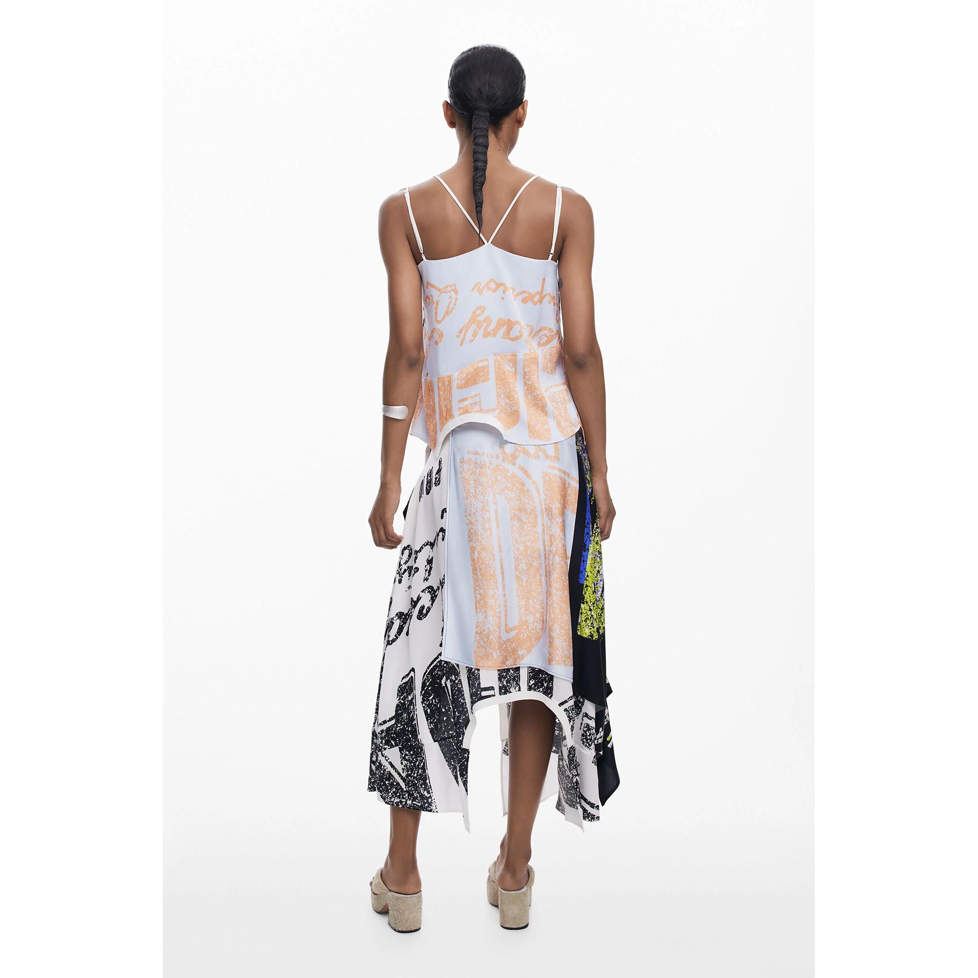 Desigual Gestreifte Regular Fit Bluse  