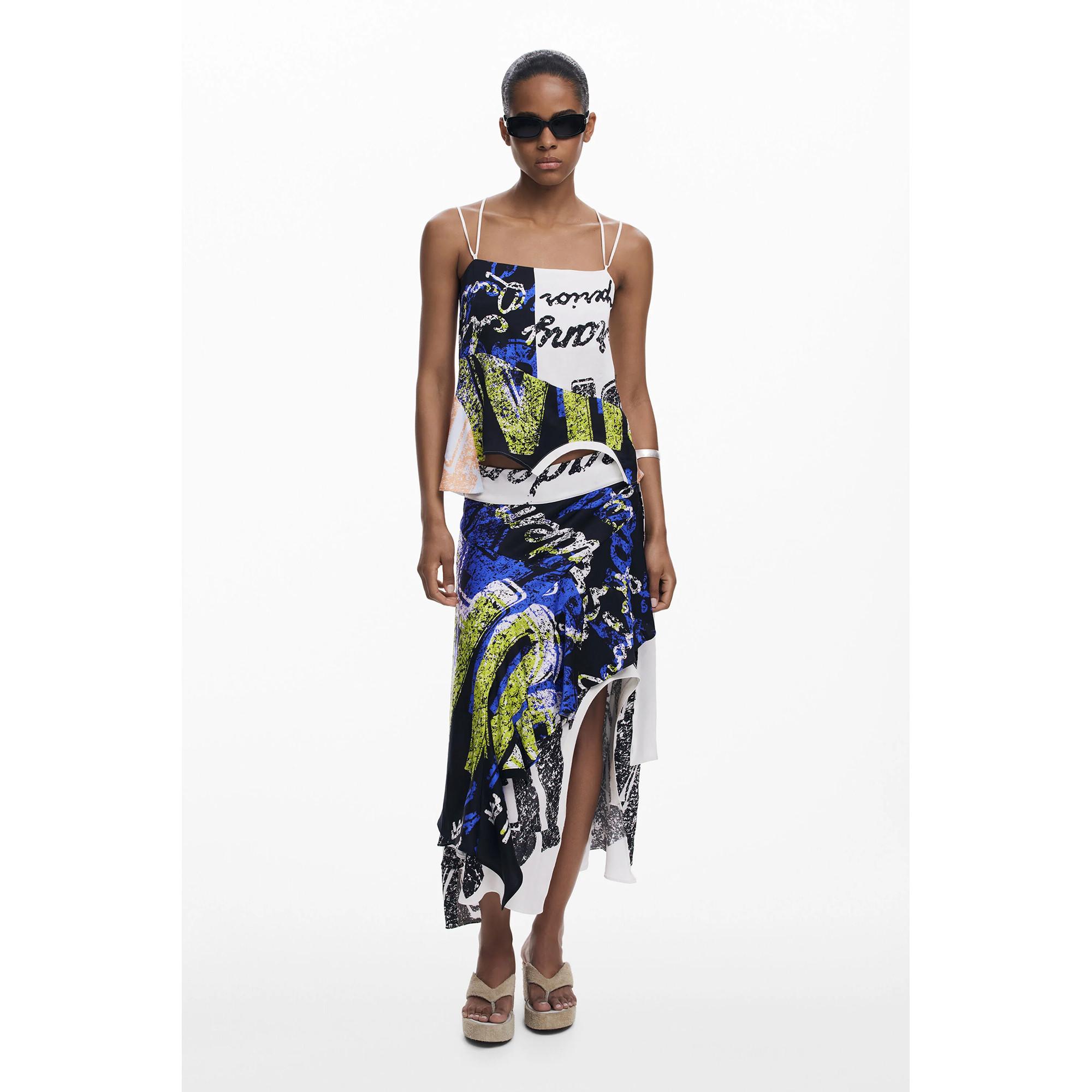 Desigual Gestreifte Regular Fit Bluse  