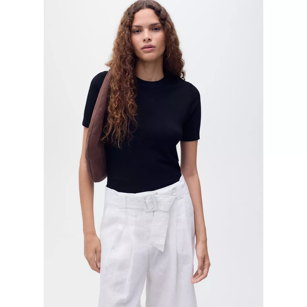 Mango - Pullover, für Damen, Black, Größe XS