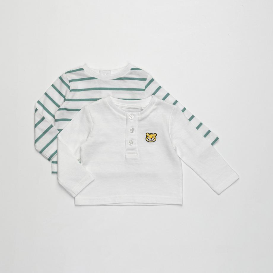 Manor Baby  T-shirt, maniche lunghe, 2-pack 