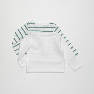 Manor Baby  T-shirt, maniche lunghe, 2-pack 